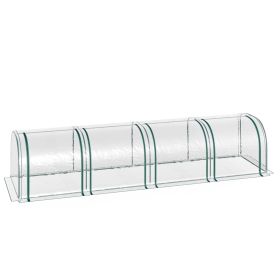 Portable Plant Refuge: 13ft Tunnel Greenhouse with UV Protection