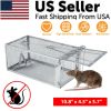 USA Mouse Trap Rat Trap Rodent Trap Live Catch Cage, Easy to Set Up and Reuse