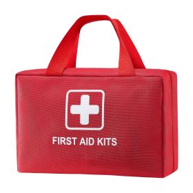 VEVOR First Aid Kit, 500 Pieces, 600D Nylon Large Survival First Aid Bag, Emergency Medical Supplies, for Home, Car, Office, Travel, Camping, Truck