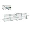 Portable Plant Refuge: 13ft Tunnel Greenhouse with UV Protection