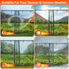 Portable Greenhouse 71" x 33" x 37" – Walk-in Outdoor Garden Plant House w/ Roll-Up Zipper Door