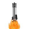 5-Pieces Fireplace Tool Set for Outdoor & Indoor